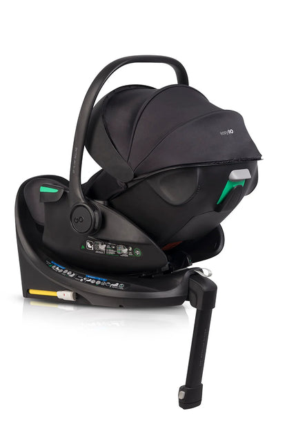 EasyGo Buz XTD Pro i-Size autóshordozó ISOFIX bázissal – Ink
