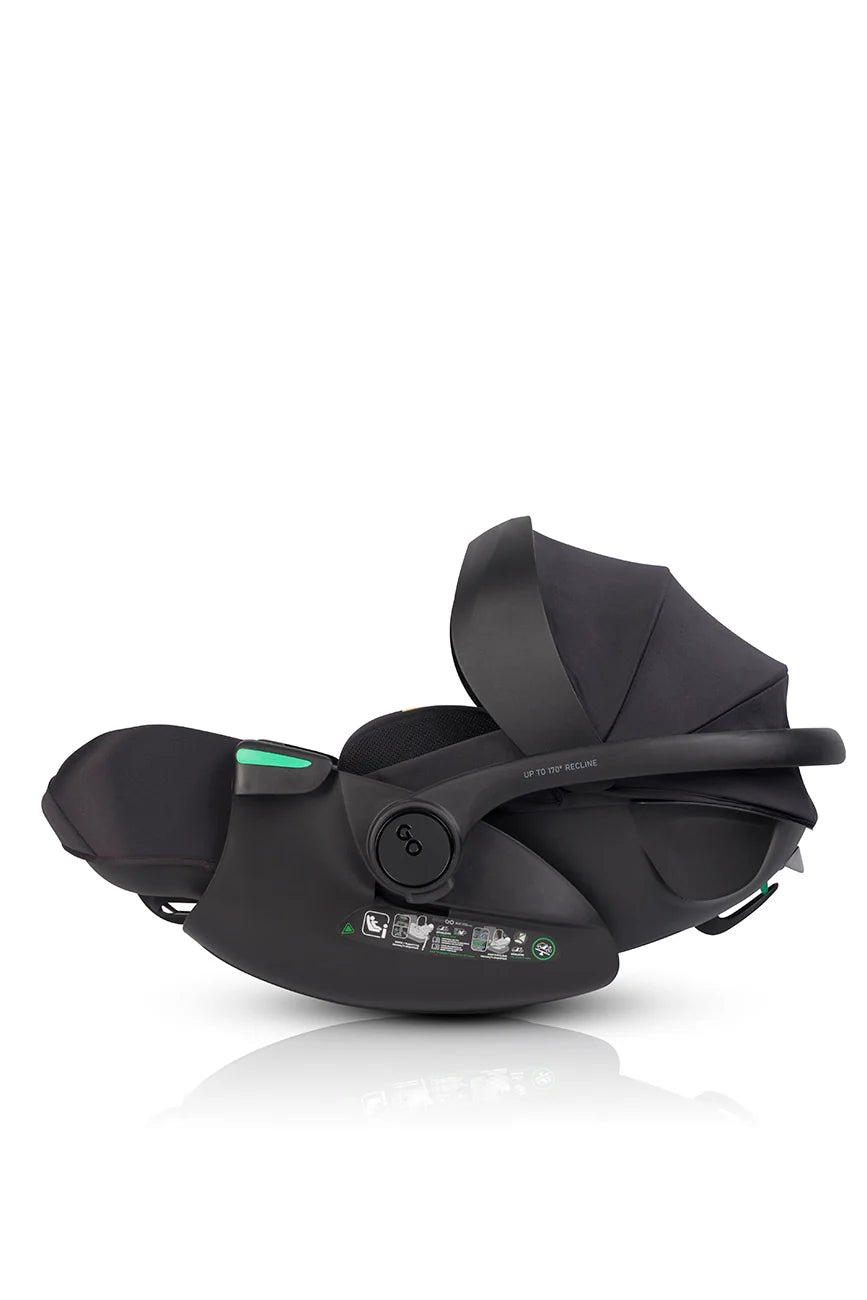 EasyGo Buz XTD Pro i-Size autóshordozó ISOFIX bázissal – Ink