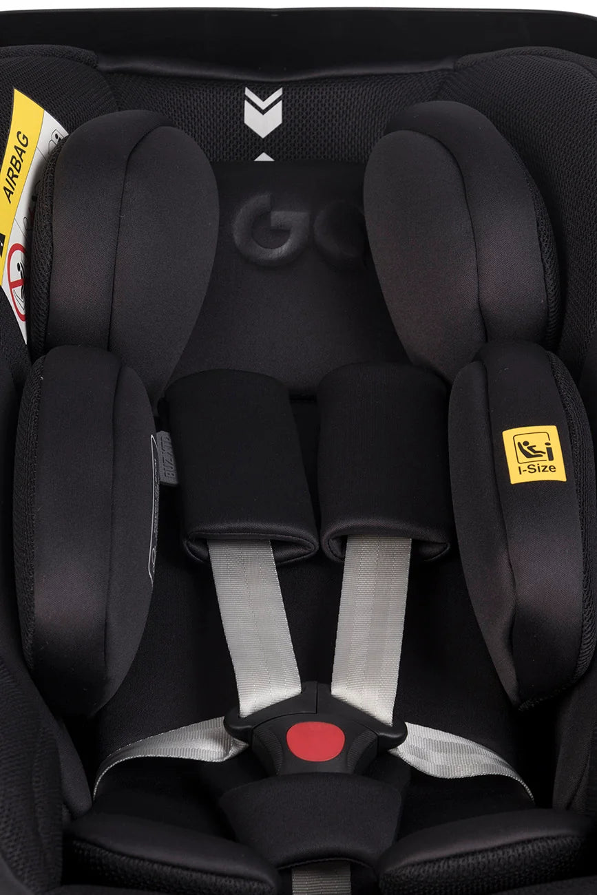 EasyGo Buz XTD Pro i-Size autóshordozó ISOFIX bázissal – Ink