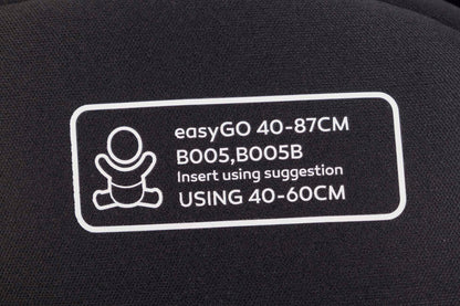 EasyGo Buz XTD Pro i-Size autóshordozó ISOFIX bázissal – Ink