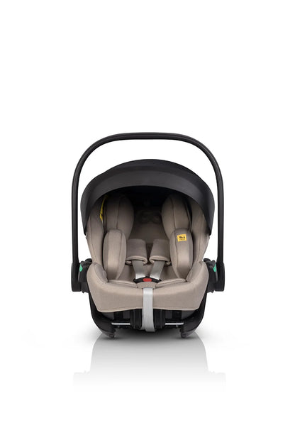 EasyGo Buz XTD Pro i-Size autóshordozó ISOFIX bázissal – Taupe