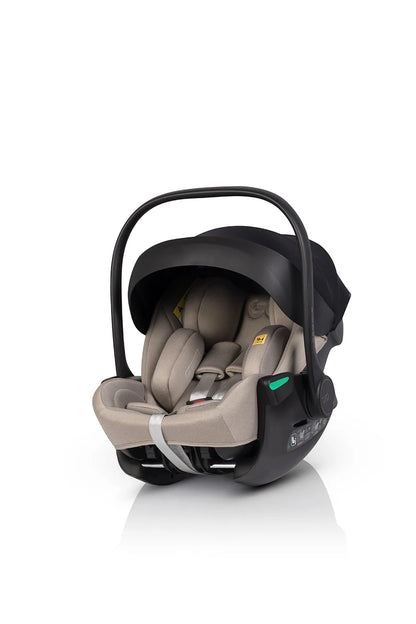 EasyGo Buz XTD Pro i-Size autóshordozó ISOFIX bázissal – Taupe