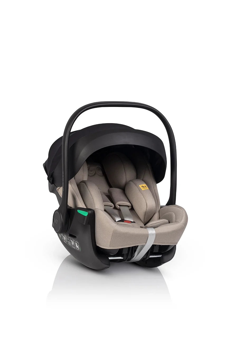 EasyGo Buz XTD Pro i-Size autóshordozó ISOFIX bázissal – Taupe