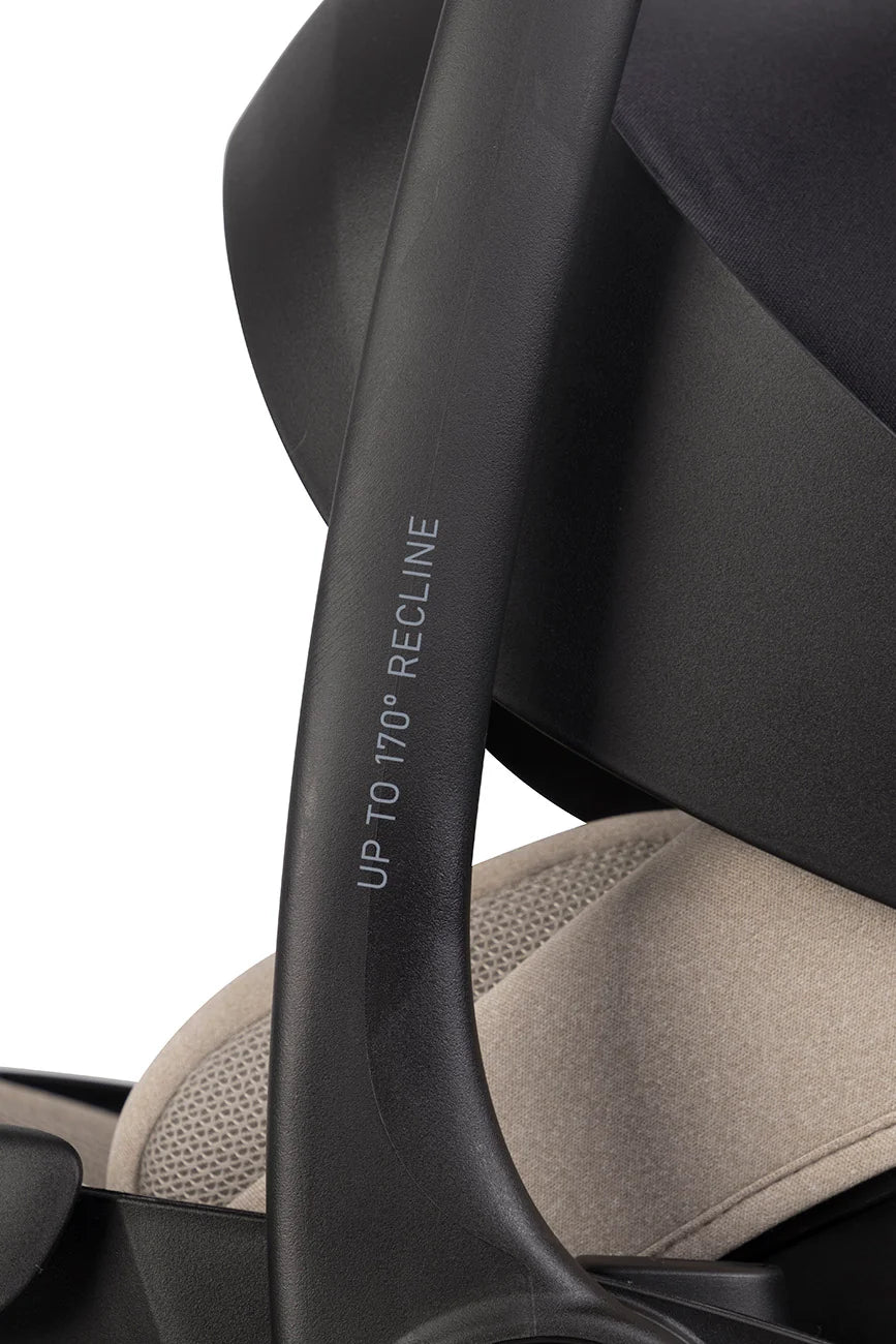 EasyGo Buz XTD Pro i-Size autóshordozó ISOFIX bázissal – Taupe