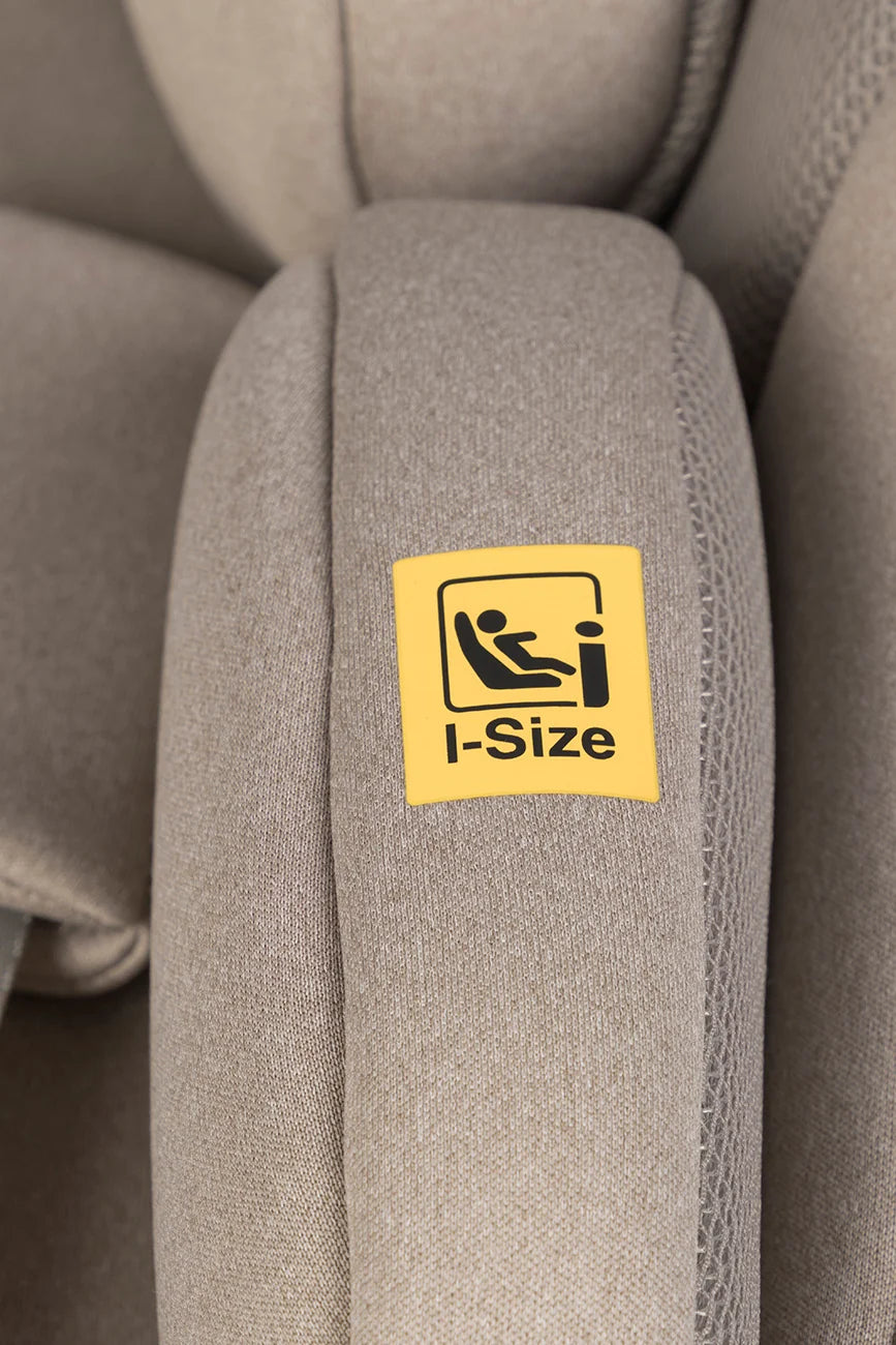 EasyGo Buz XTD Pro i-Size autóshordozó ISOFIX bázissal – Taupe