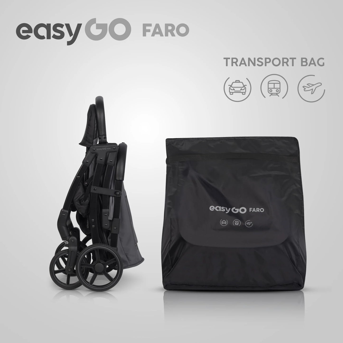EasyGo FARO sport babakocsi – Cloudy Gray