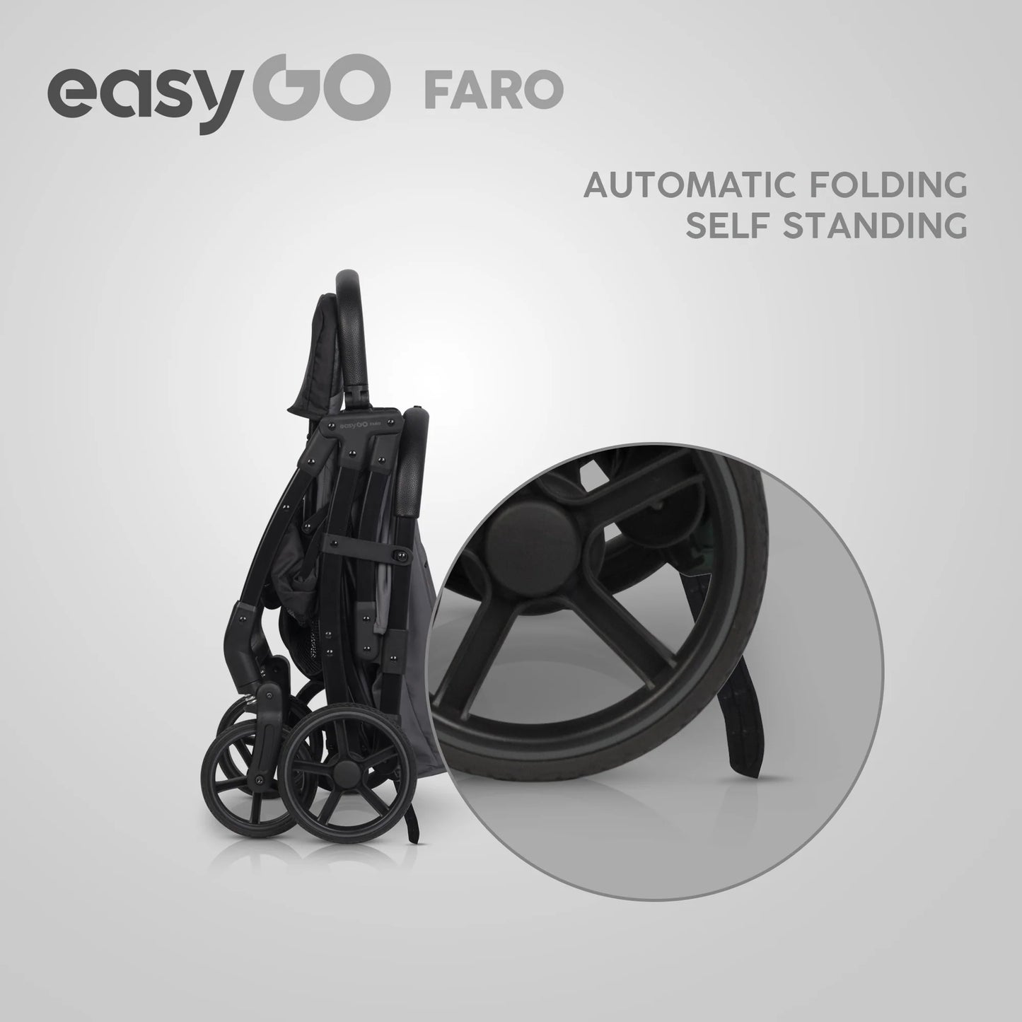 EasyGo FARO sport babakocsi – Cloudy Gray