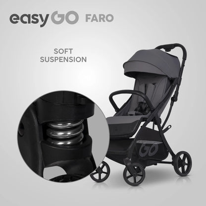 EasyGo FARO sport babakocsi – Cloudy Gray