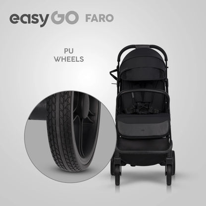 EasyGo FARO sport babakocsi – Ebony Black