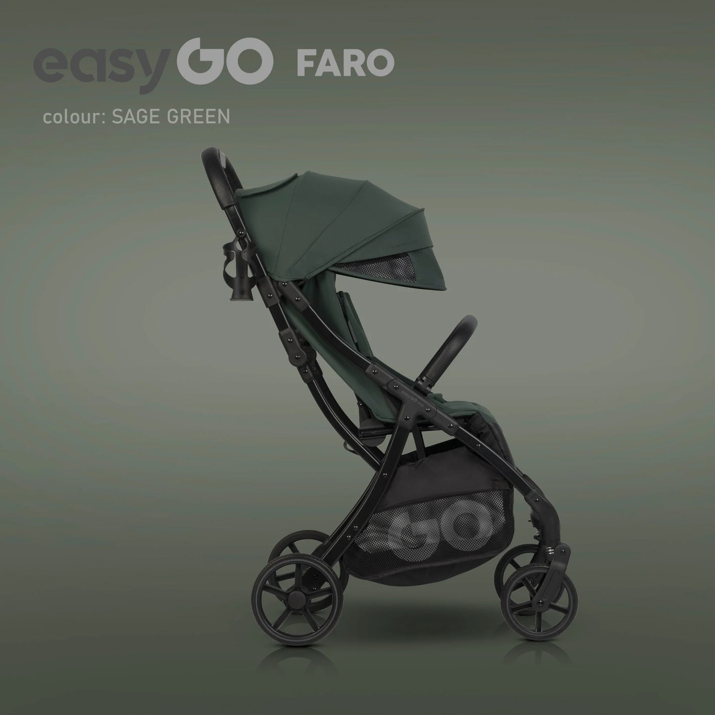EasyGo FARO sport babakocsi – Sage Green
