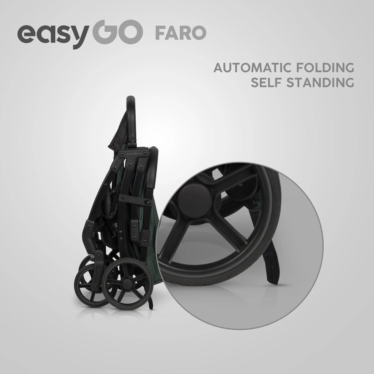 EasyGo FARO sport babakocsi – Sage Green