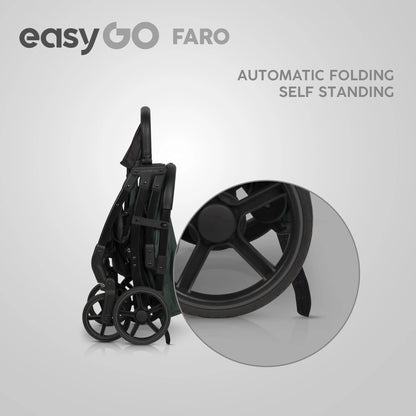 EasyGo FARO sport babakocsi – Sage Green