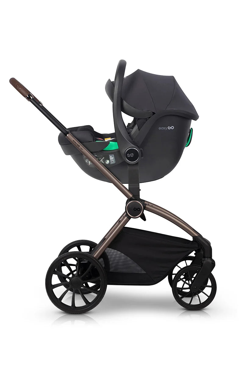 EasyGo Giro G2 2in1 babakocsi - Coal