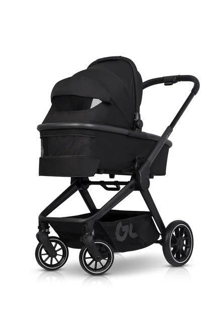 EasyGo REVA 2in1 babakocsi – Ebony Black