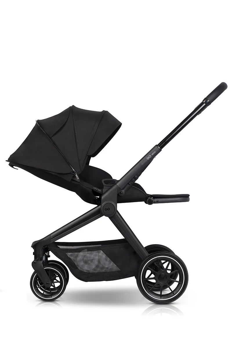 EasyGo REVA 2in1 babakocsi – Ebony Black