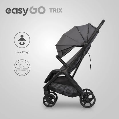 EasyGo Trix sport babakocsi – Cloudy Gray