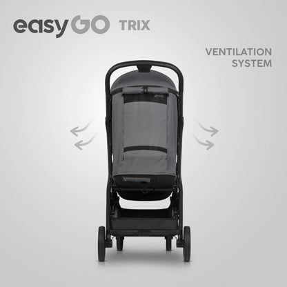 EasyGo Trix sport babakocsi – Cloudy Gray