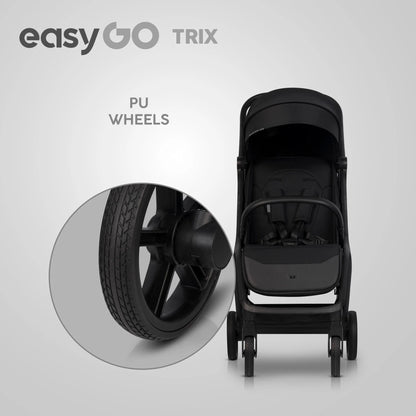 EasyGo Trix sport babakocsi – Ebony Black