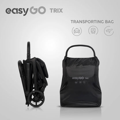 EasyGo Trix sport babakocsi – Ebony Black