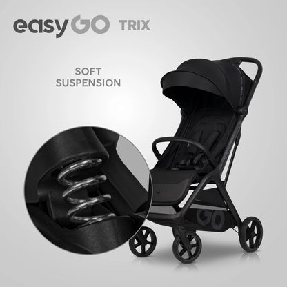 EasyGo Trix sport babakocsi – Ebony Black
