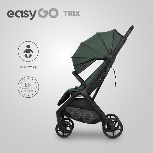 EasyGo Trix sport babakocsi – Sage Green
