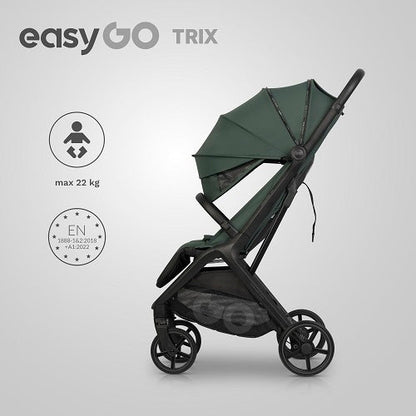 EasyGo Trix sport babakocsi – Sage Green