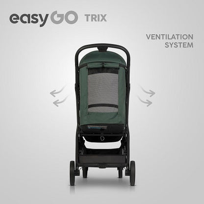 EasyGo Trix sport babakocsi – Sage Green