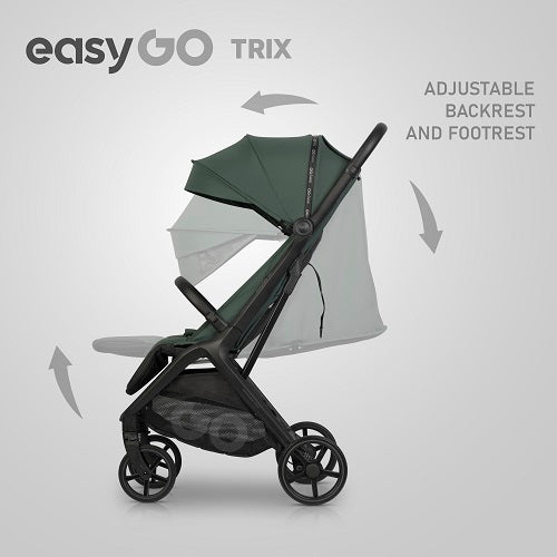 EasyGo Trix sport babakocsi – Sage Green