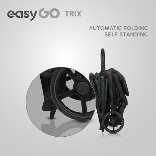 EasyGo Trix sport babakocsi – Sage Green