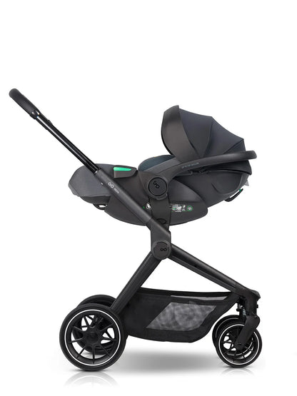 EasyGo Buz XTD Pro i-Size autóshordozó ISOFIX bázissal – Granito