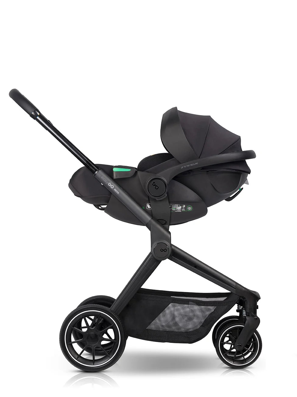 EasyGo Buz XTD Pro i-Size autóshordozó ISOFIX bázissal – Ink