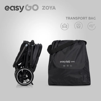 EasyGo Zoya 2in1 babakocsi táskával – Cloudy Gray