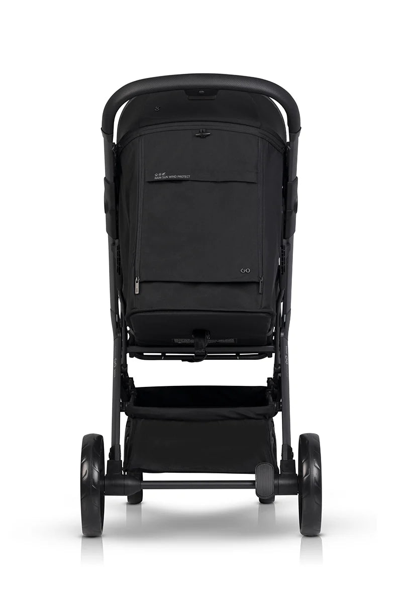 EasyGo Zoya 2in1 babakocsi táskával – Ebony Black