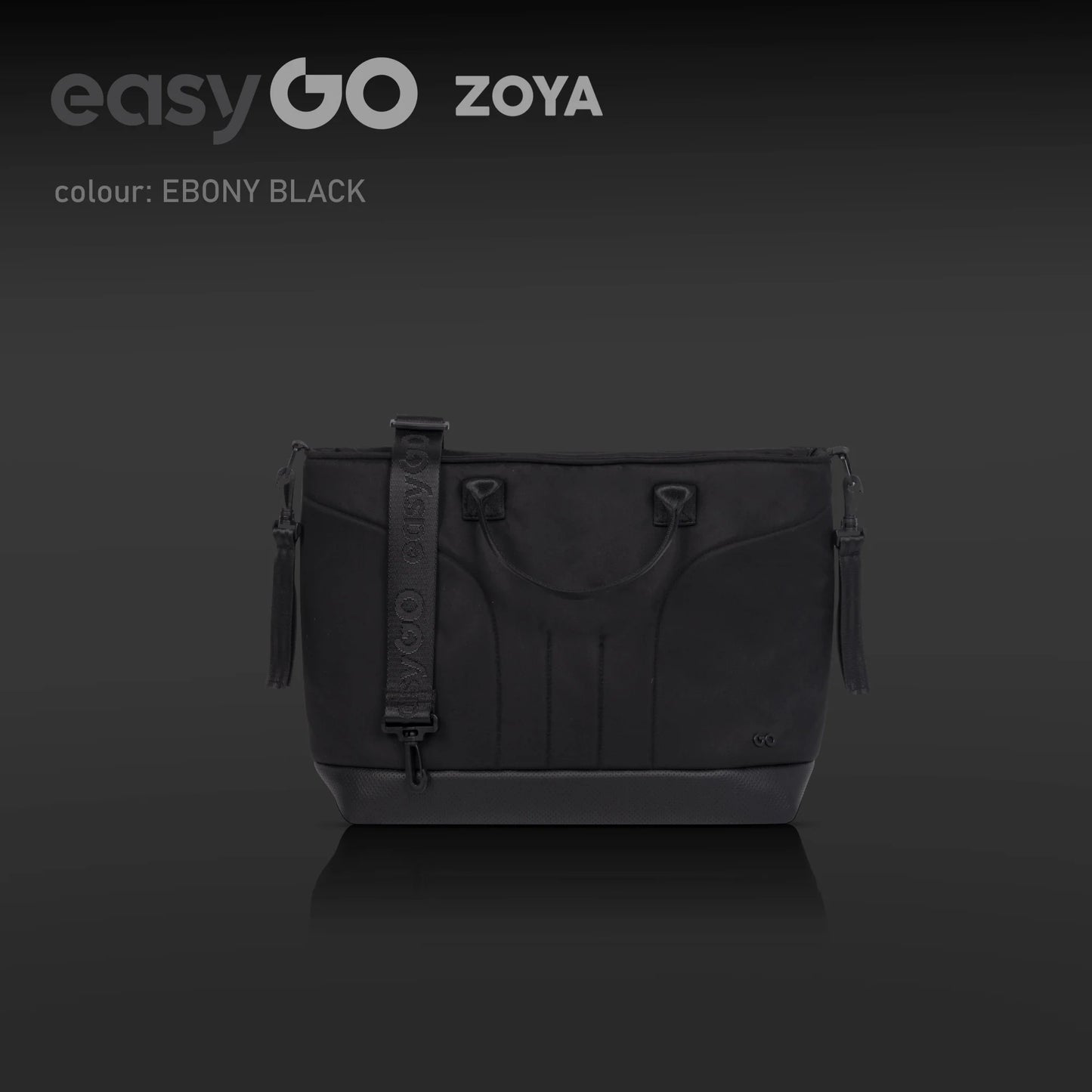 EasyGo Zoya 2in1 babakocsi – Ebony Black