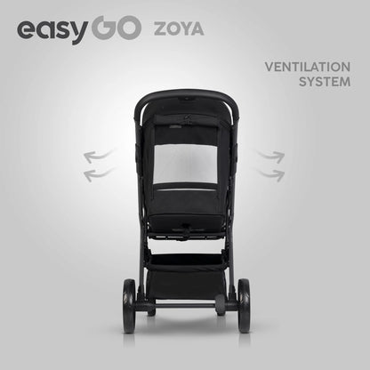 EasyGo Zoya 2in1 babakocsi – Ebony Black