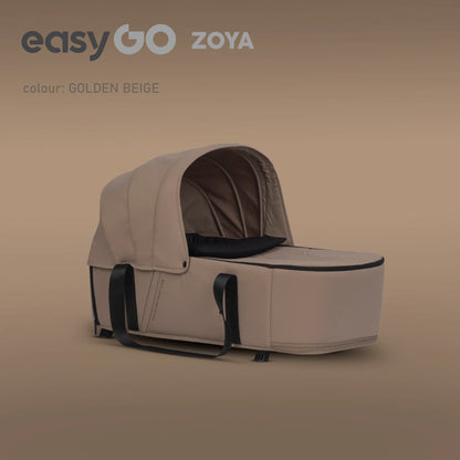 EasyGo Zoya 2in1 babakocsi táskával – Golden Beige
