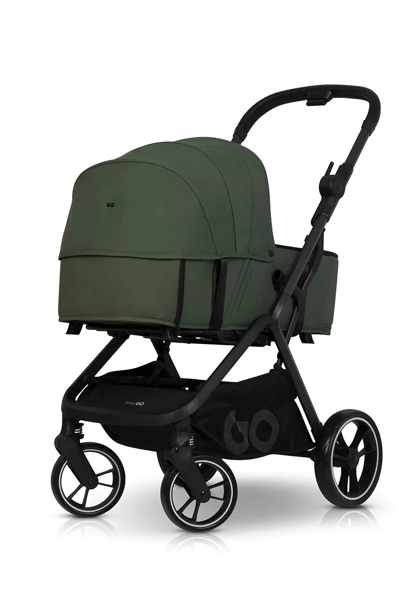 EasyGo Zoya 2in1 babakocsi táskával – Jungle Green