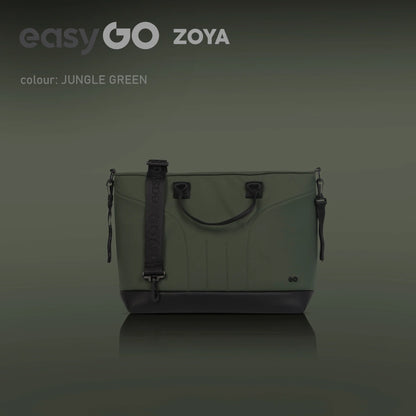 EasyGo Zoya 2in1 babakocsi táskával – Jungle Green