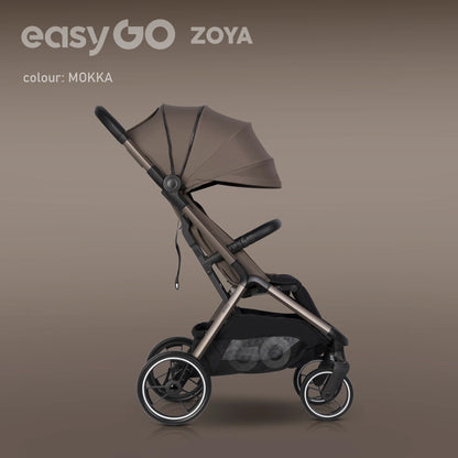 EasyGo Zoya 2in1 babakocsi táskával – Mokka