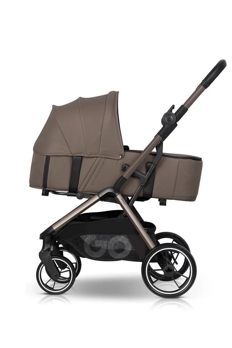 EasyGo Zoya 2in1 babakocsi táskával – Mokka