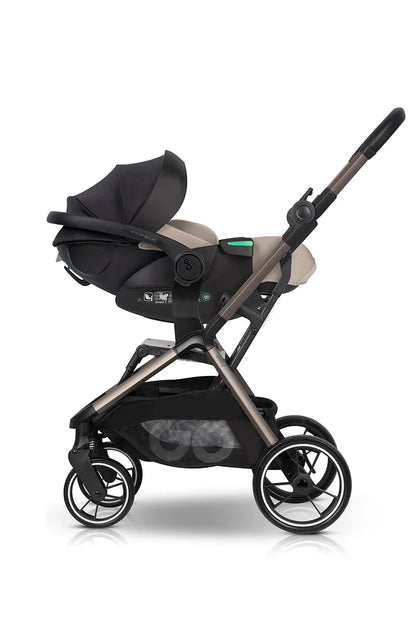 EasyGo Zoya 2in1 babakocsi táskával – Mokka