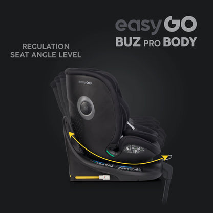 EasyGo BUZ PRO BODY i-Size autósülés 40–150 cm – Ink