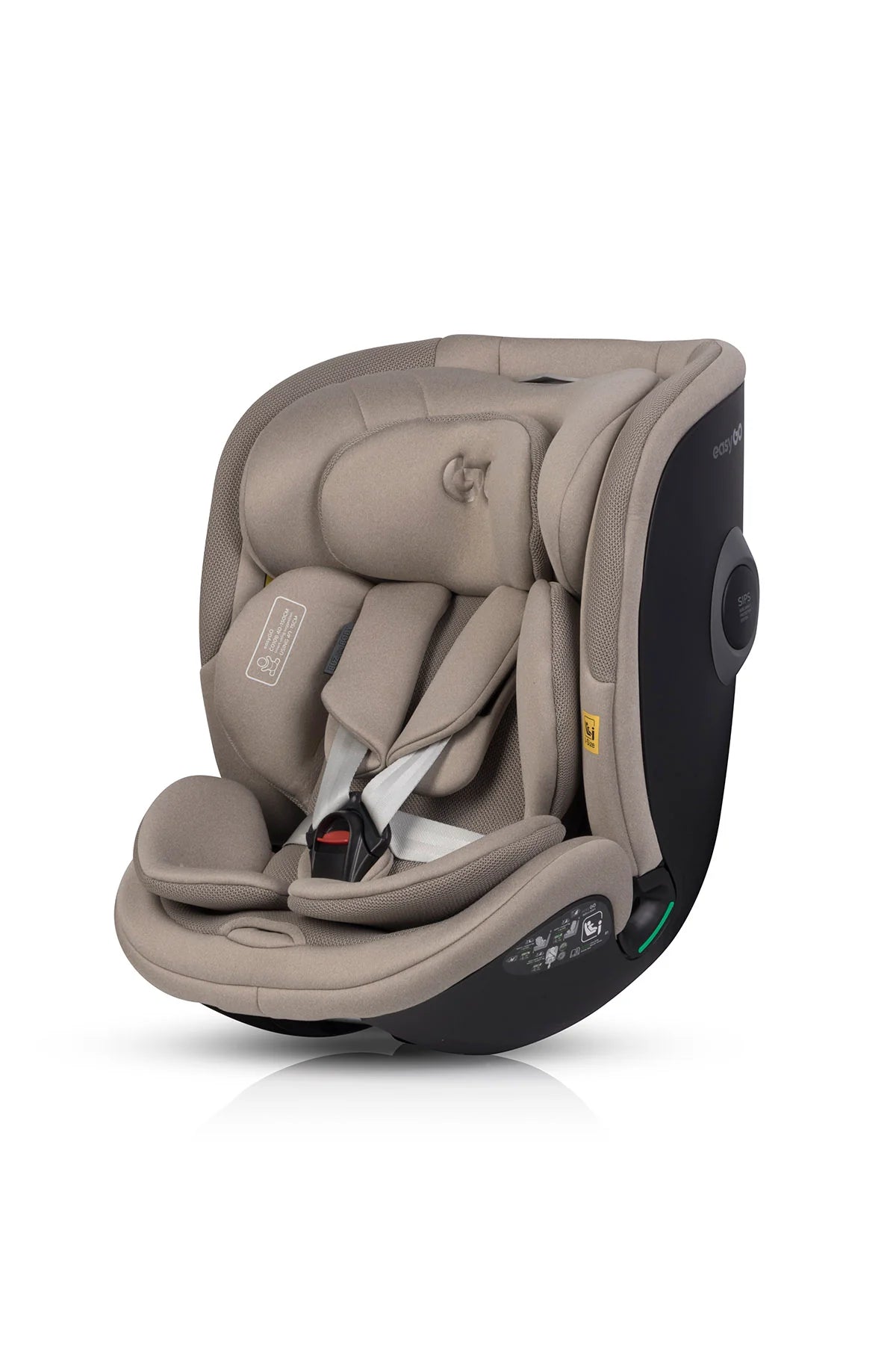 EasyGo BUZ PRO BODY i-Size autósülés 40–150 cm – Taupe