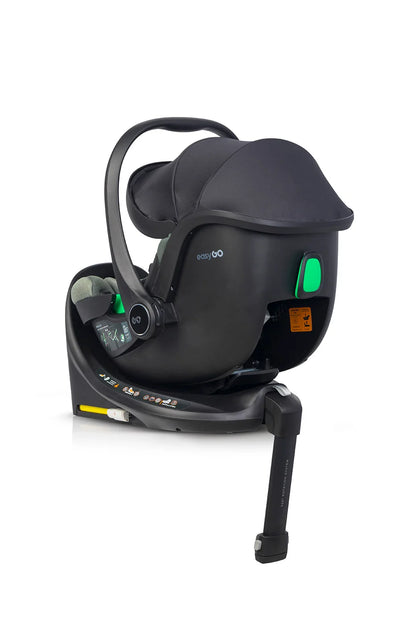 EasyGo Buz Pro i-Size autós hordozó forgatható ISOFIX bázistalppal – Greener