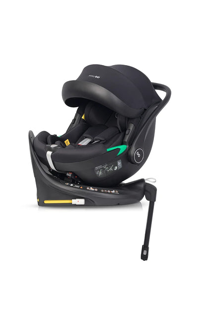 EasyGo Buz Pro i-Size autós hordozó forgatható ISOFIX bázistalppal – Ink