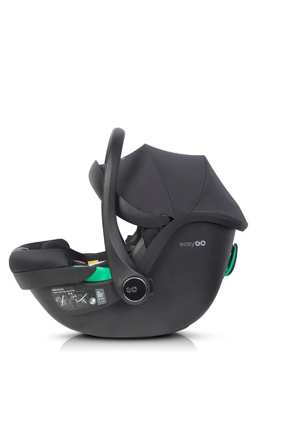 EasyGo Buz Pro i-Size autós hordozó forgatható ISOFIX bázistalppal – Ink