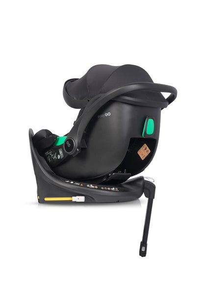 EasyGo Buz Pro i-Size autós hordozó forgatható ISOFIX bázistalppal – Ink