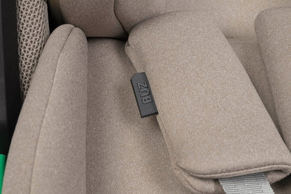 EasyGo Buz Pro i-Size autós hordozó forgatható ISOFIX bázistalppal – Taupe