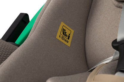 EasyGo Buz Pro i-Size autós hordozó forgatható ISOFIX bázistalppal – Taupe
