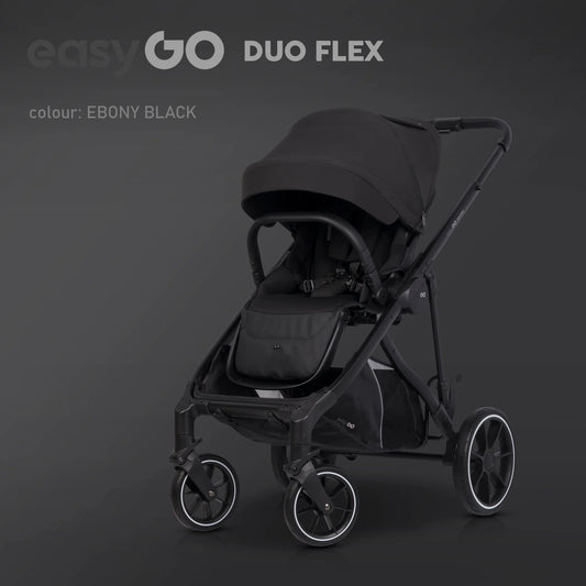 EasyGo Duoflex babakocsi – Ebony Black